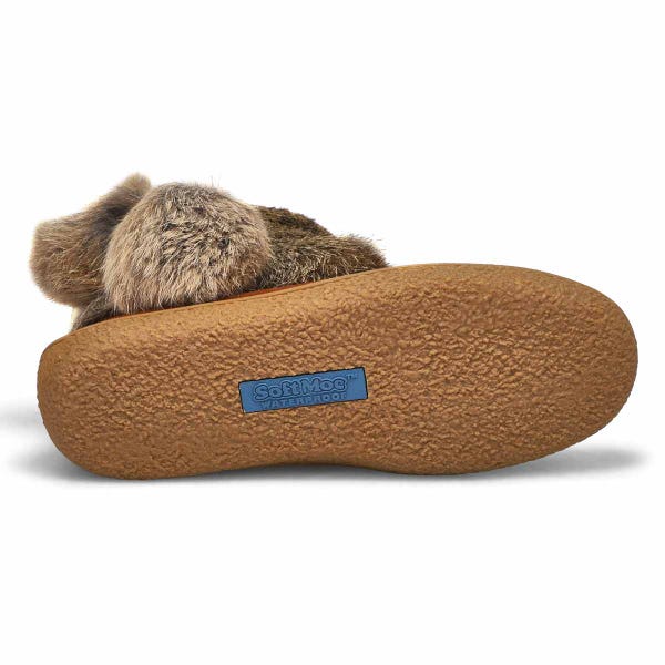 Women's Minimuk Pom 2 Waterproof SoftMocs - Dark T