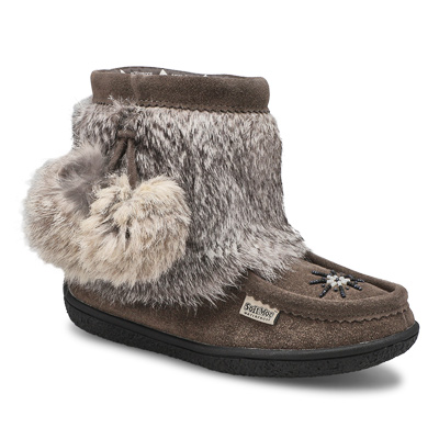 Lds Minimuk Pom 2 Waterproof SoftMocs - Grey