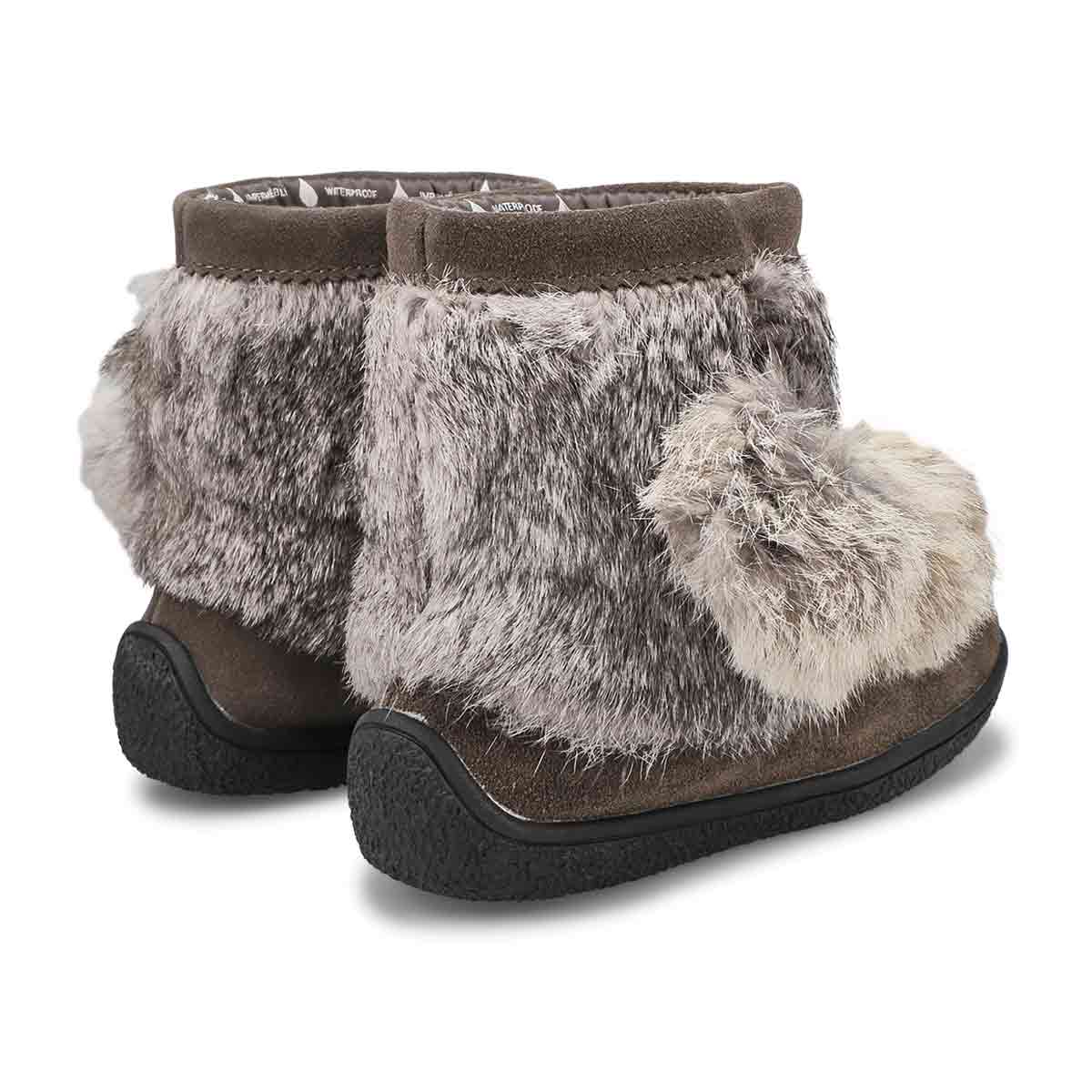 SoftMocs imperméables MINIMUK POM 2, gris, femmes