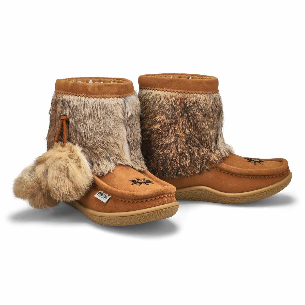 Women's Minimuk Pom 2 Waterproof SoftMocs - Mocha