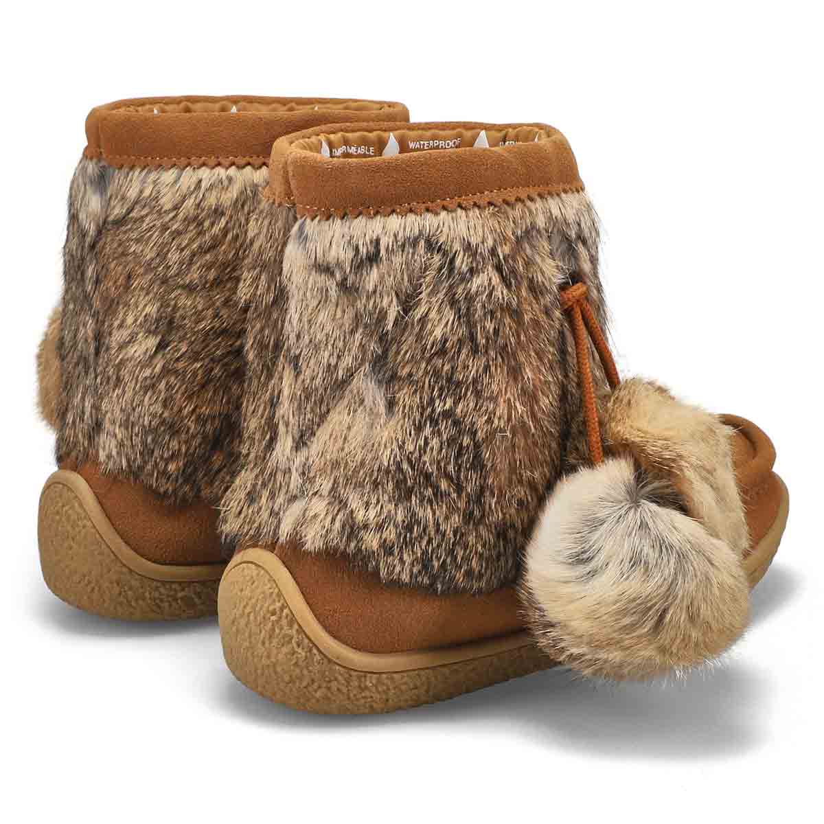 Women's Minimuk Pom 2 Waterproof SoftMocs - Mocha