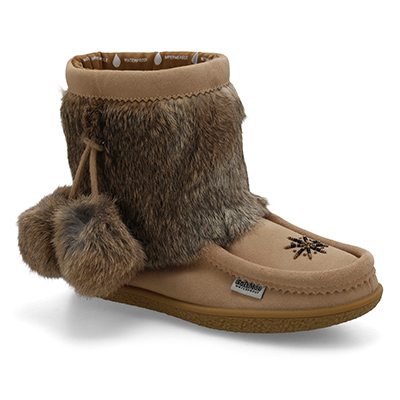 Lds Minimuk Pom 2 Waterproof SoftMocs - Sand