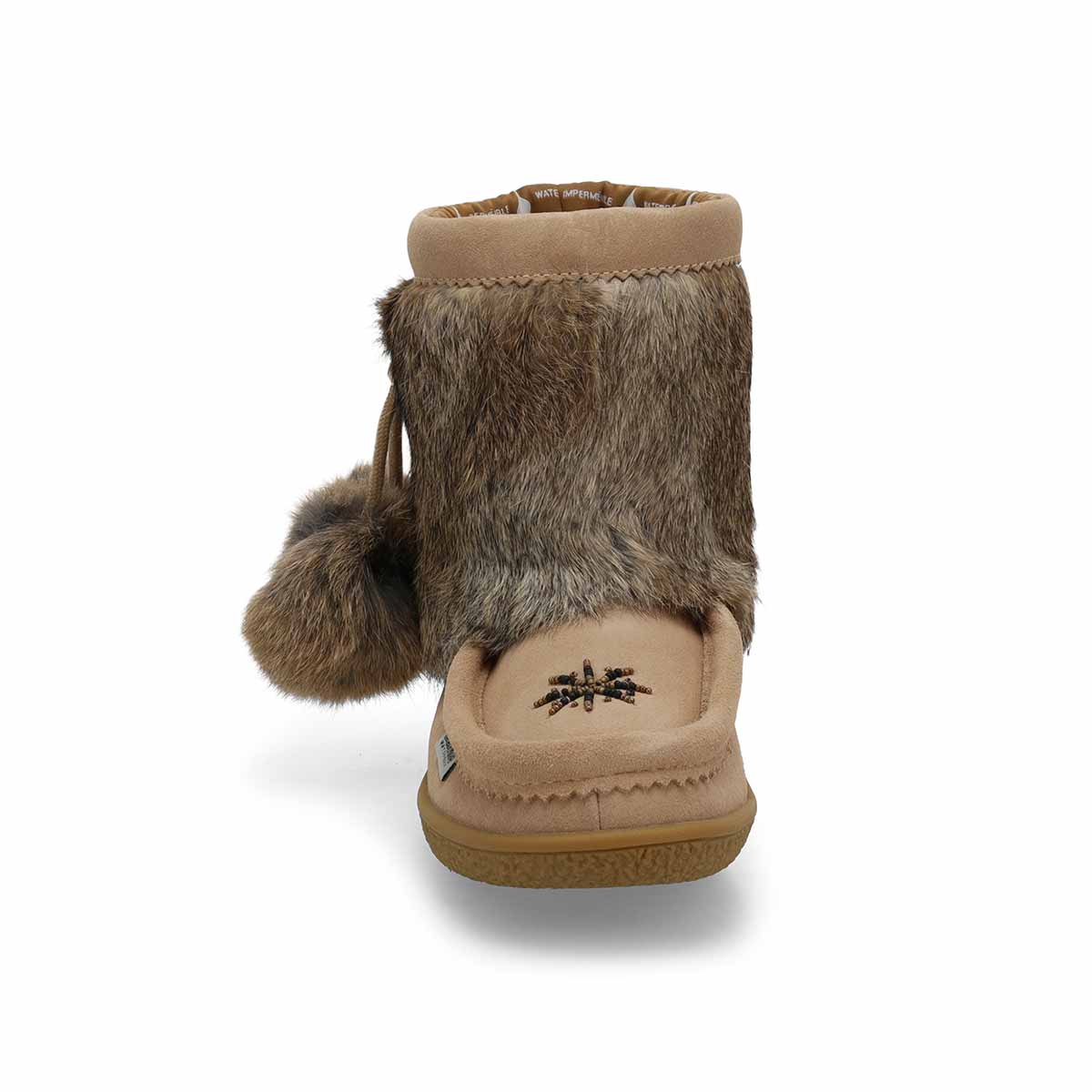 SoftMocs imperméables MINIMUK POM 2, sable, femmes