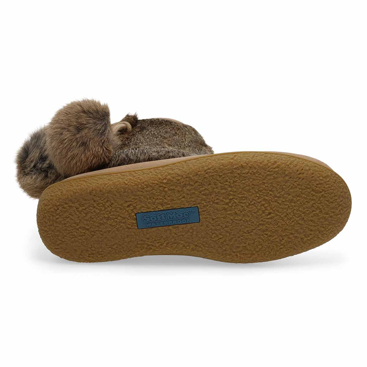 SoftMocs imperméables MINIMUK POM 2, sable, femmes