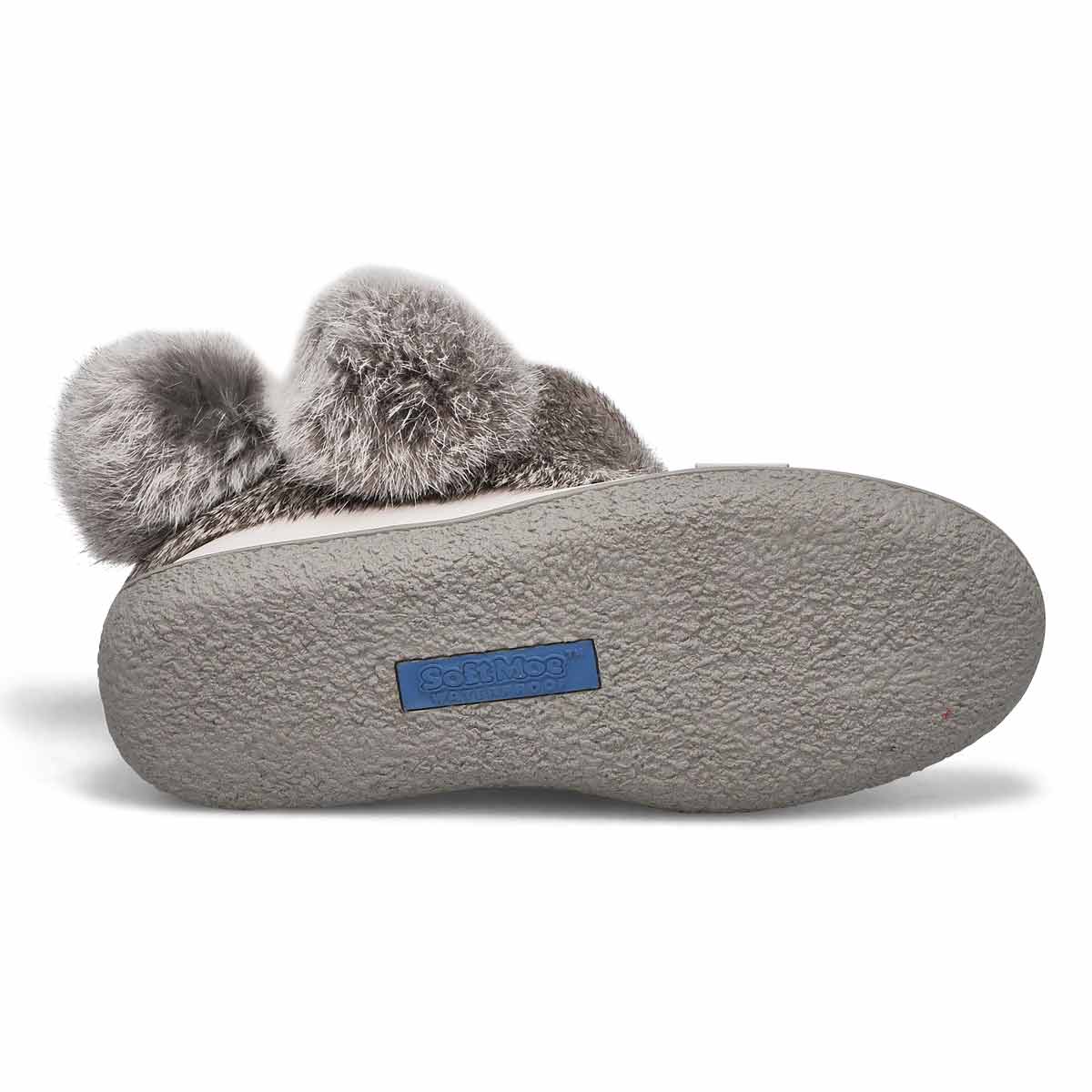 Women's Minimuk Pom 2 Waterproof SoftMocs - White