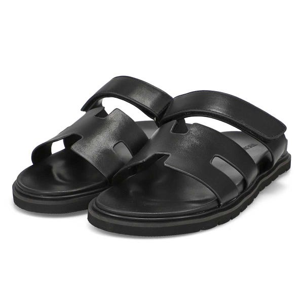 Men' s Mirko Slip On Casual Slide Sandal - Black