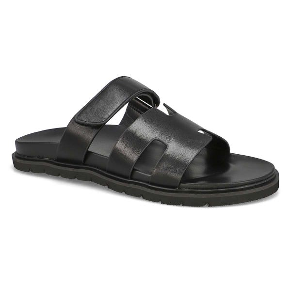 Men' s Mirko Slip On Casual Slide Sandal - Black