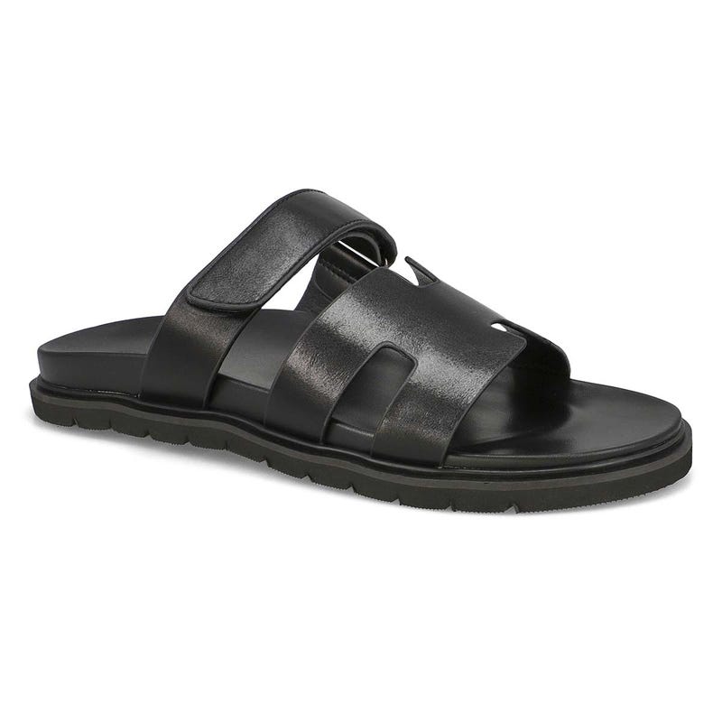 Men' s Mirko Slip On Casual Slide Sandal - Black