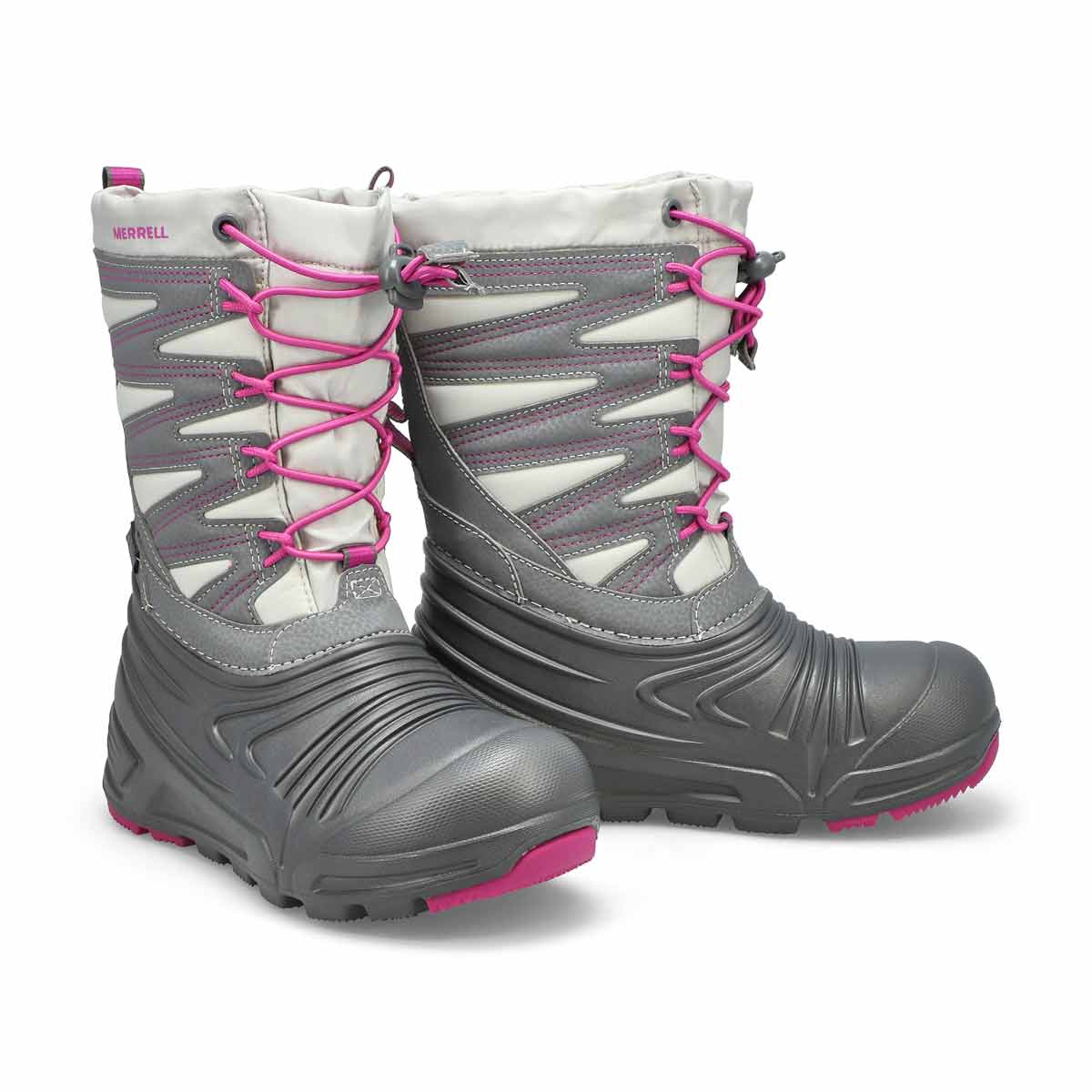 Botte imp. SNOW QUEST LITE 3.0, gris/baies, filles