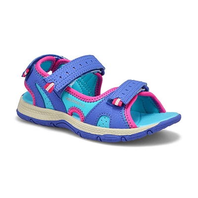 Grls Panther 2.0 Sport Sandal -Turqoise/Purple