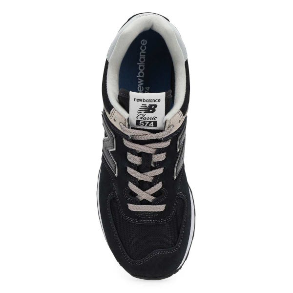 Men's 574 Lace Up Sneaker - Black/White