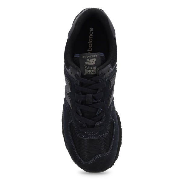 Men's 574 Lace Up Sneaker - Black/Black Eve
