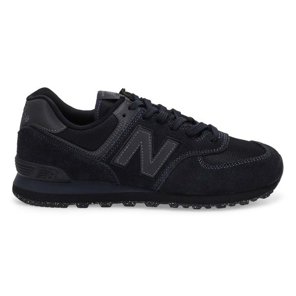 Men's 574 Lace Up Sneaker - Black/Black Eve