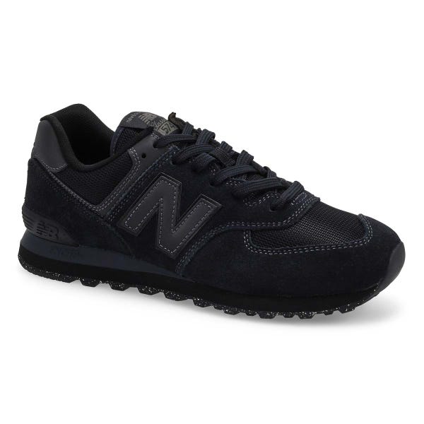Men's 574 Lace Up Sneaker - Black/Black Eve
