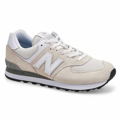 Mns 574 Lace Up Sneaker - Nimbus Cloud/White