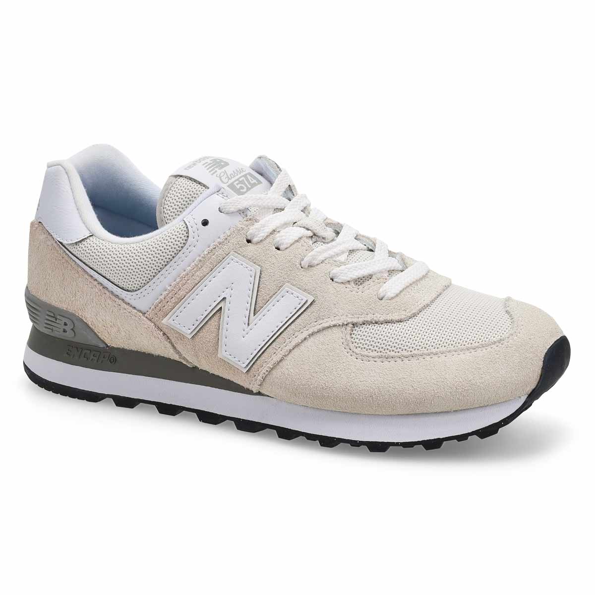 Basket à lacets 574, nuage nimbus/blanc, hommes