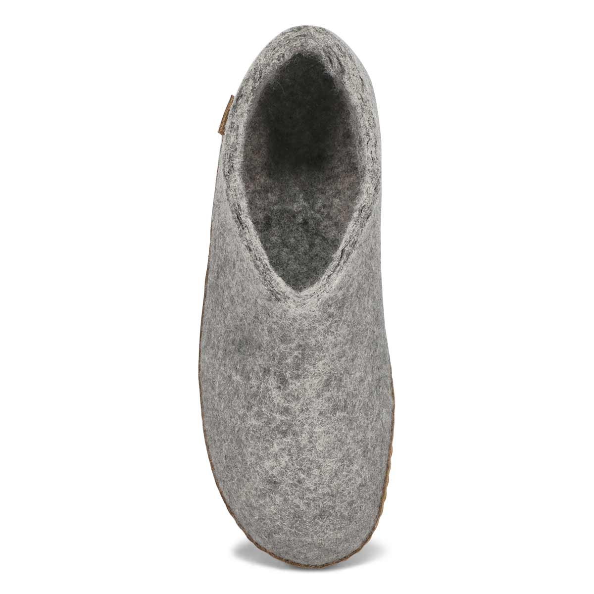 Men's Model A Closed Back Slipper - Grey