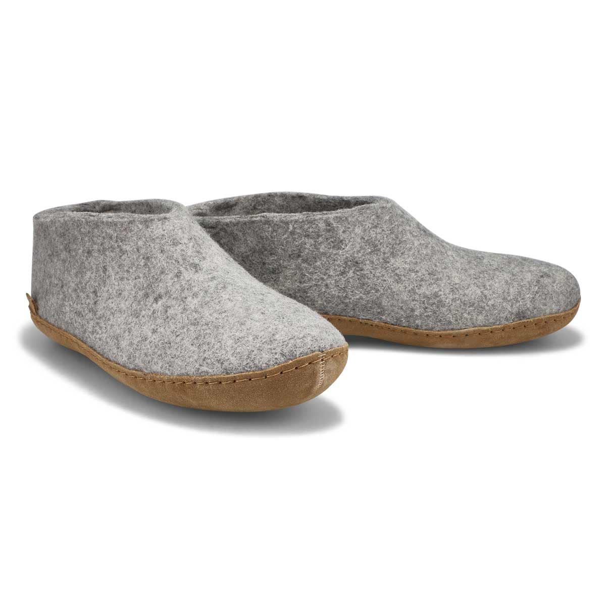 Pantoufles MODEL A, gris, hommes