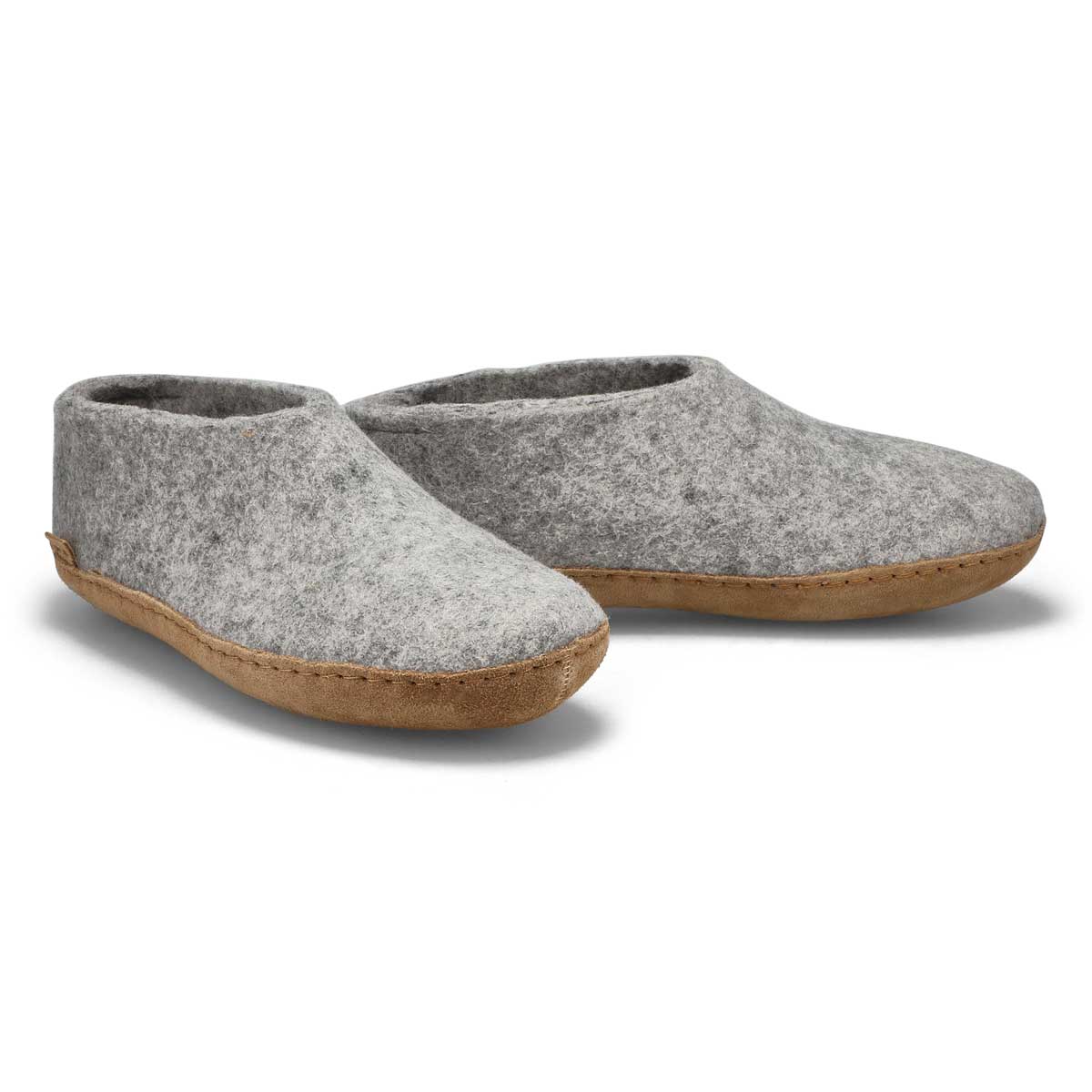 Women's Model A Closed Back Slipper - Grey