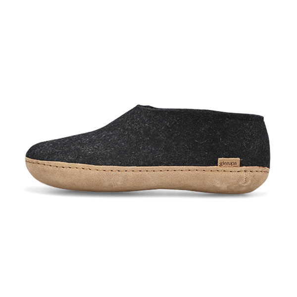 Women s Model A Closed Back Slipper Charcoal
