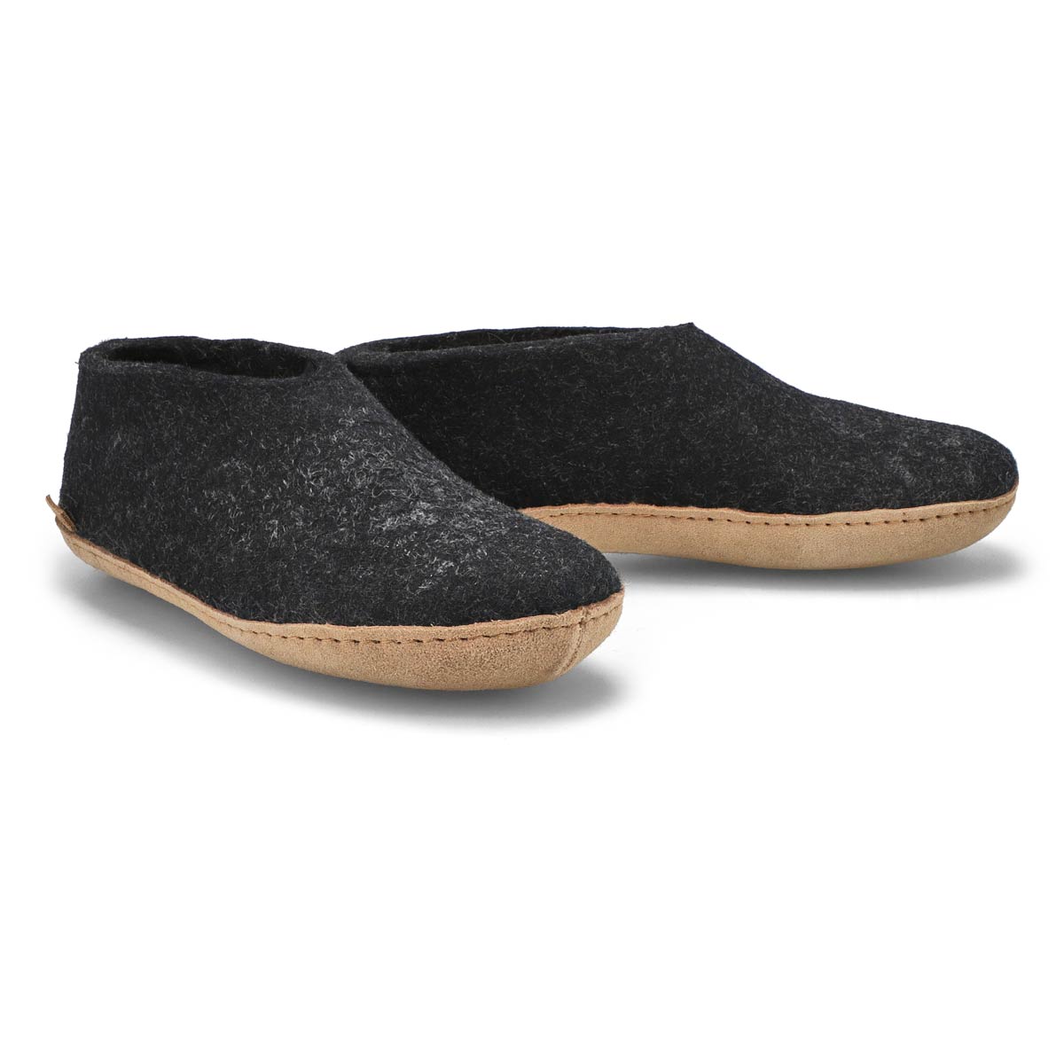 Women's Model A Closed Back Slipper - Charcoal