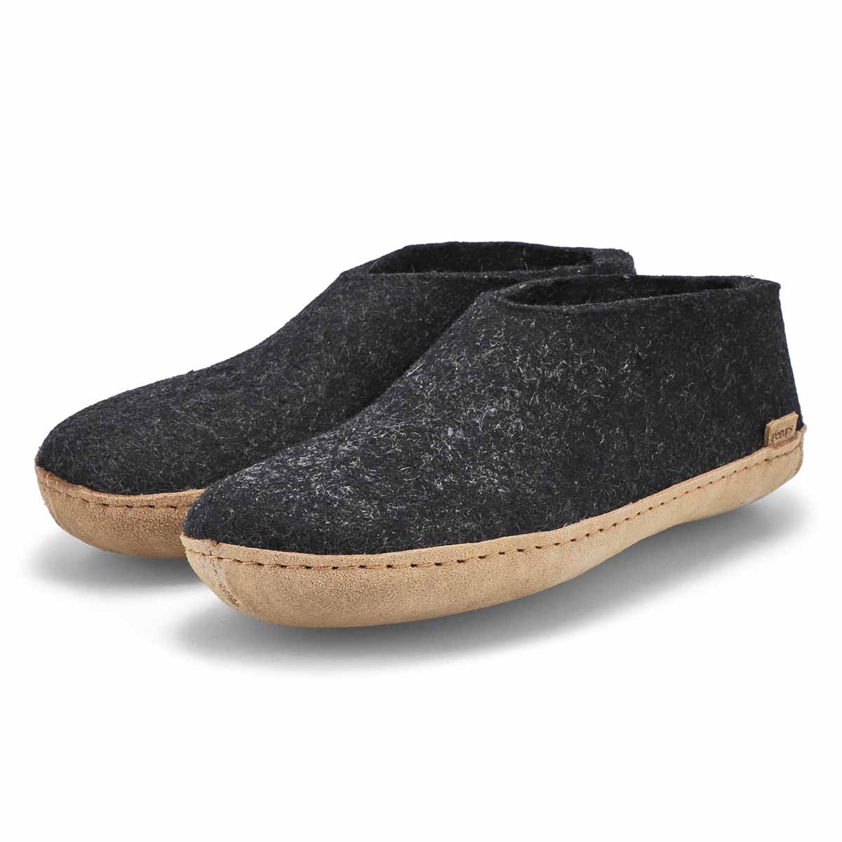 Women's Model A Closed Back Slipper - Charcoal