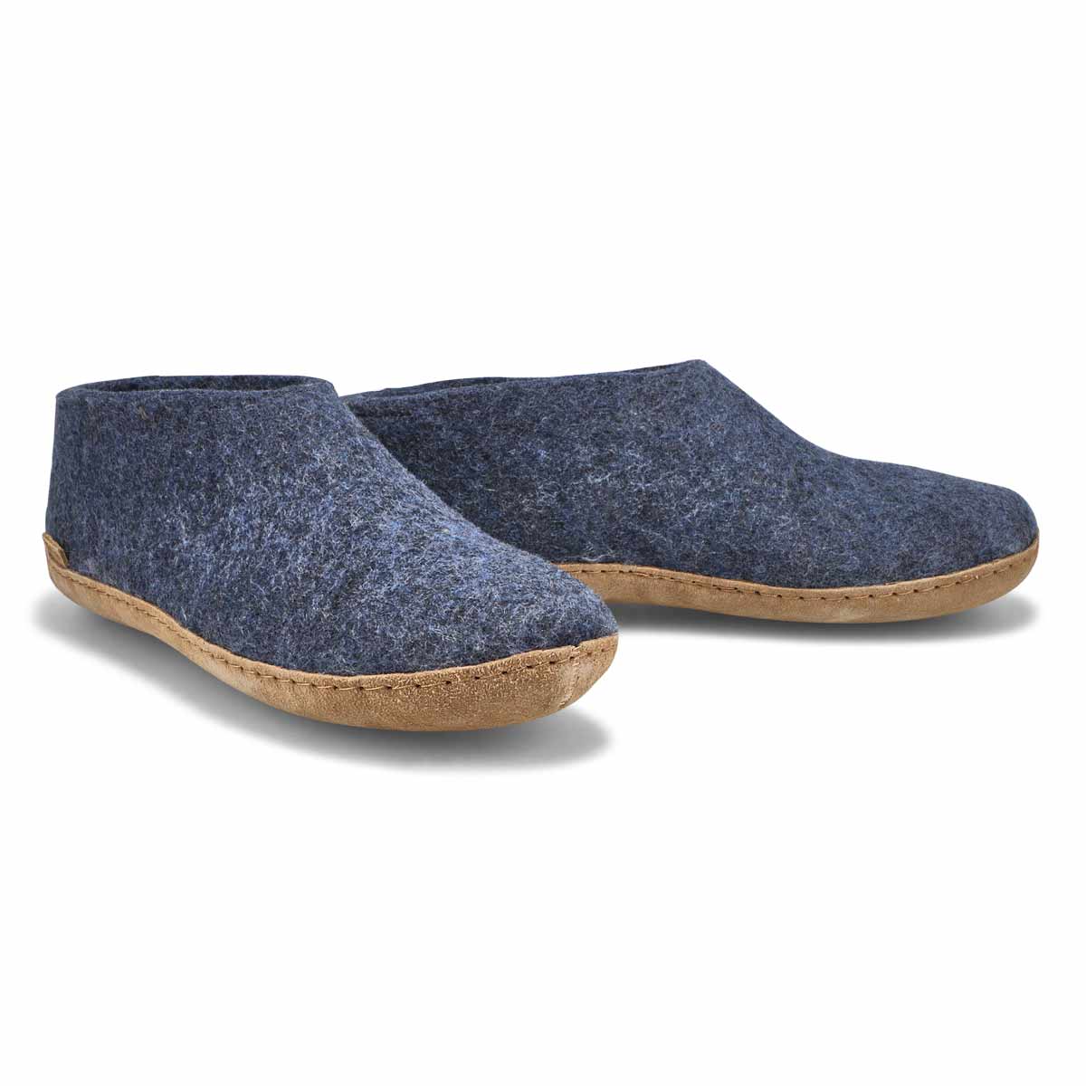 Men's Model A Closed Back Slipper - Denim