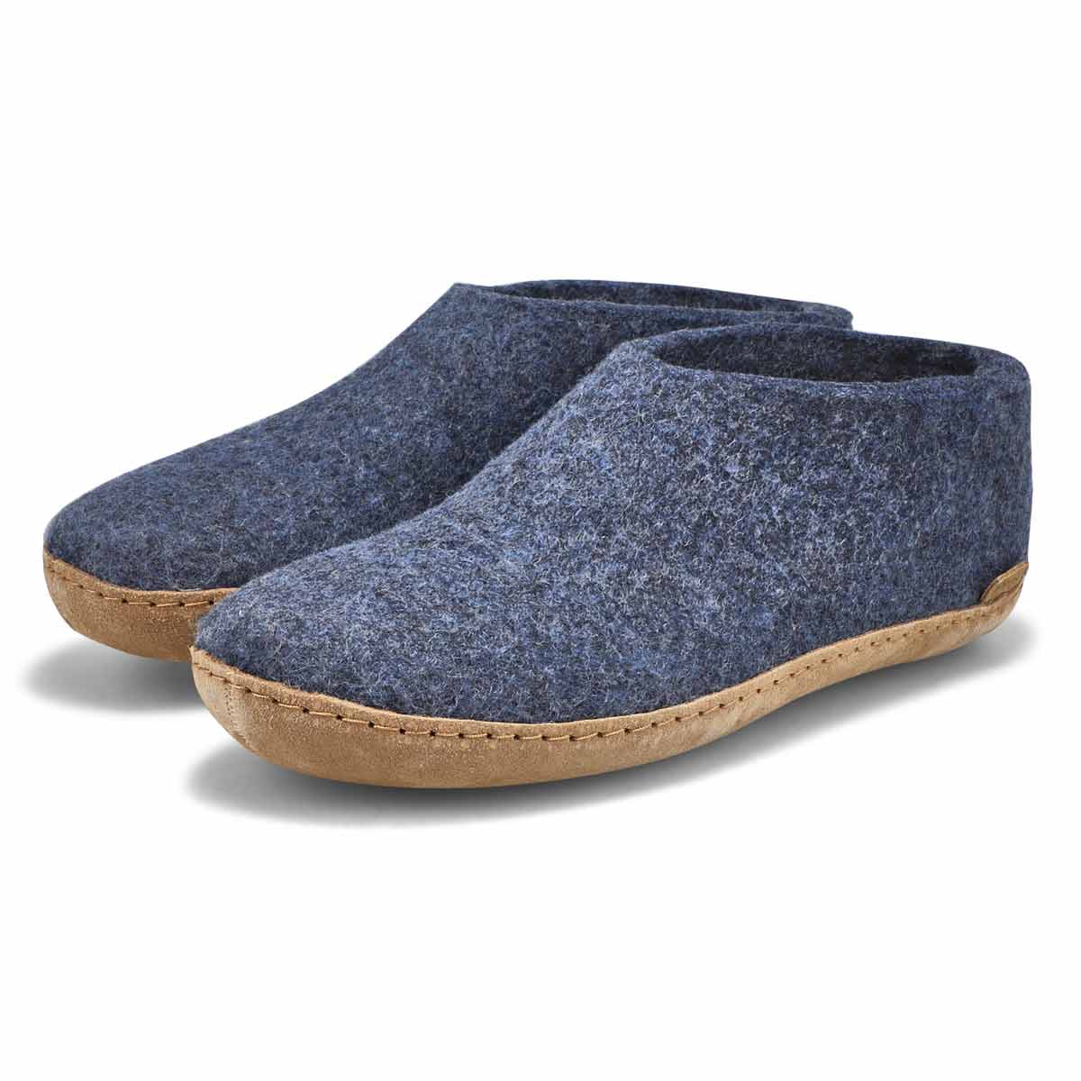 Men's Model A Closed Back Slipper - Denim