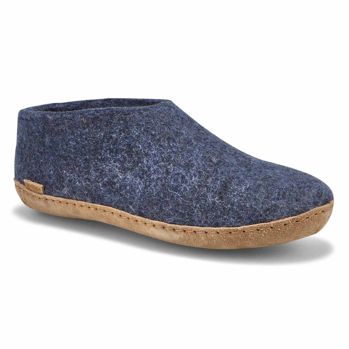 Men's Model A Closed Back Slipper - Denim