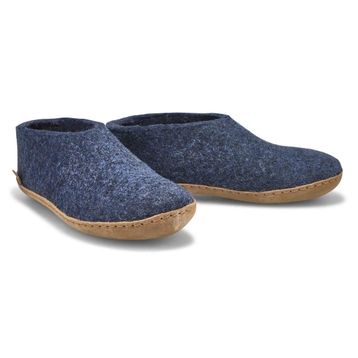 Women's Model A Closed Back Slipper - Denim