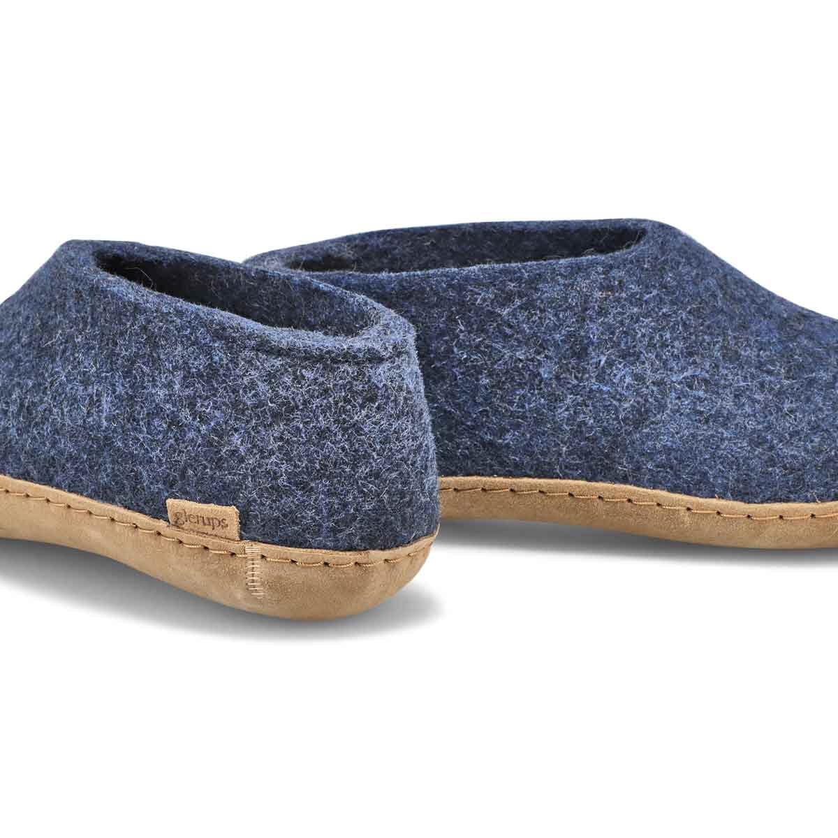 Women's Model A Closed Back Slipper - Denim