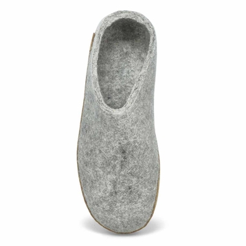 Men's Model B Open Back Slipper - Grey