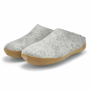 Men's Model B Open Back Slipper - Grey