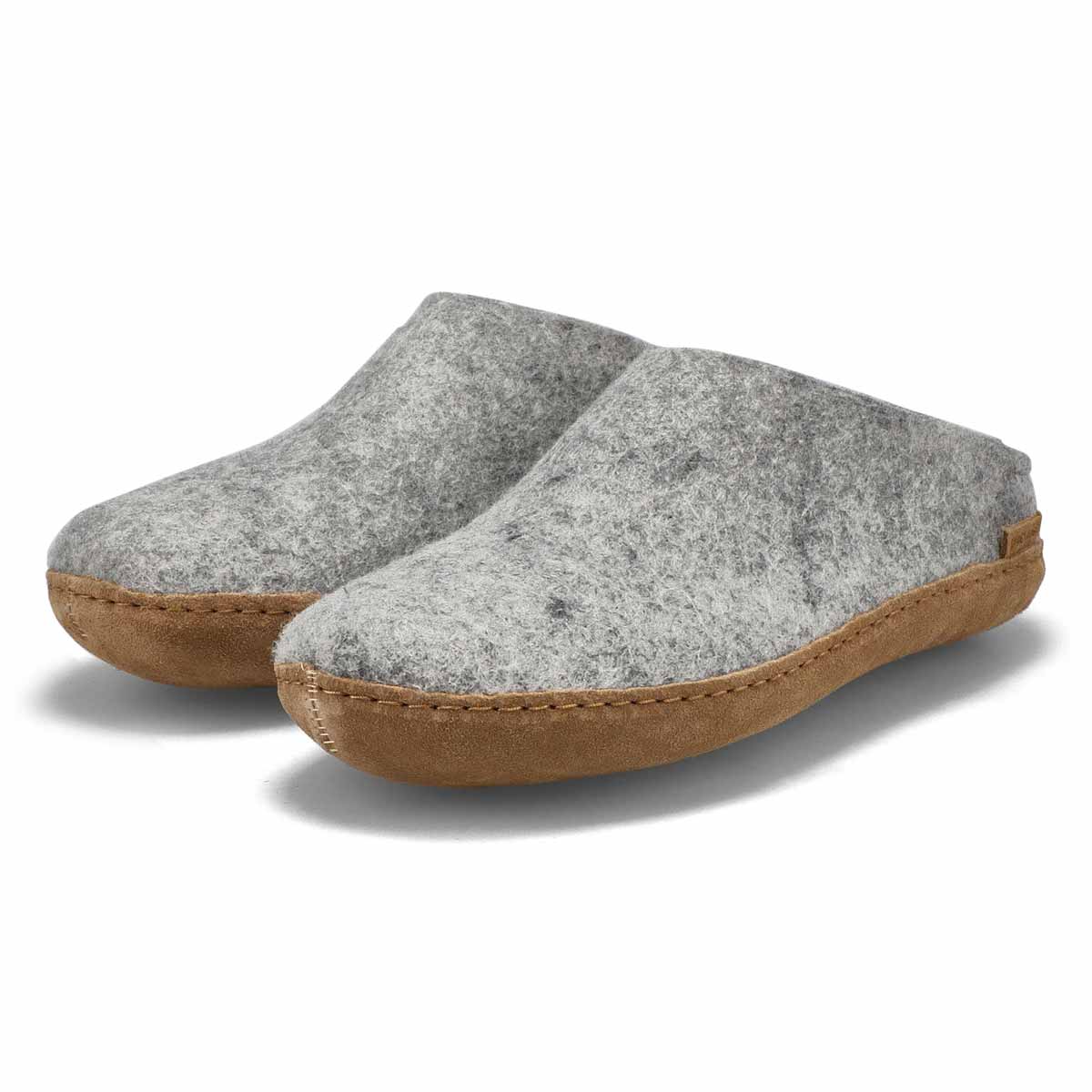 Women's Model B Open Back Slipper - Grey