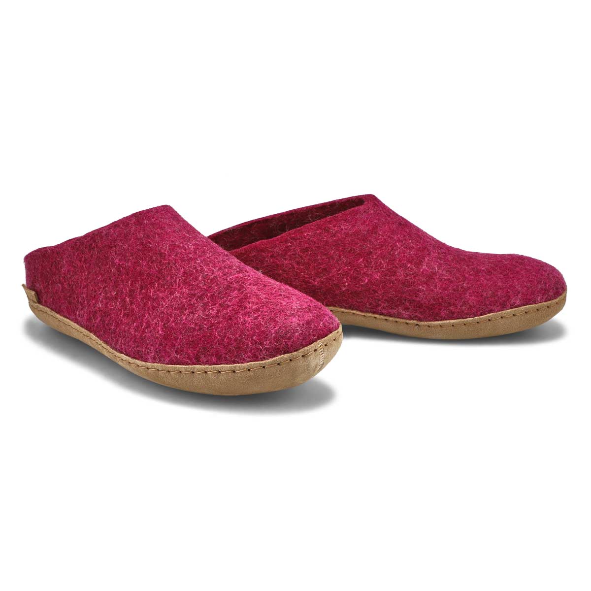 Men's Model B Open Back Slipper - Cranberry