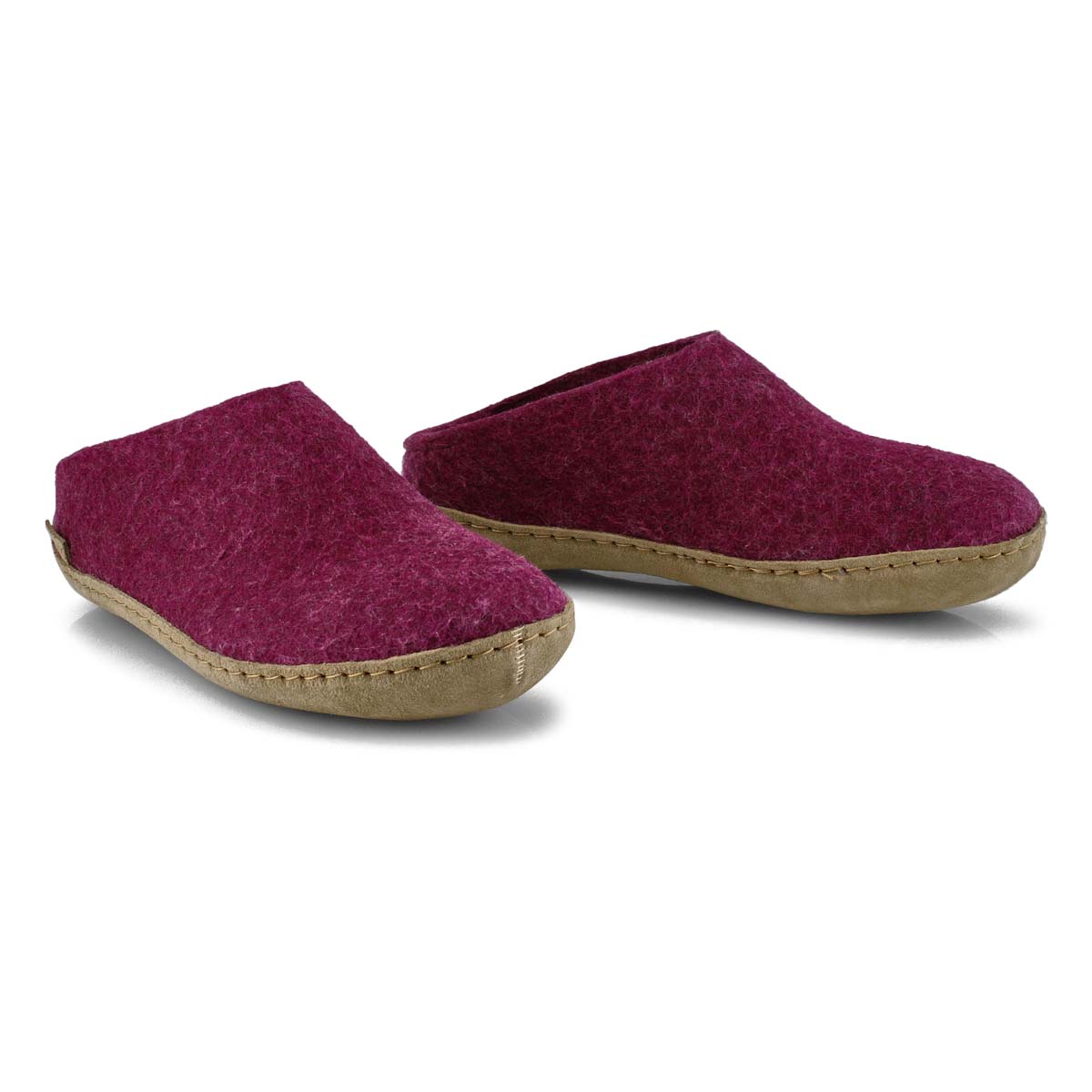 Women's Model B Open Back Slipper - Cranberry