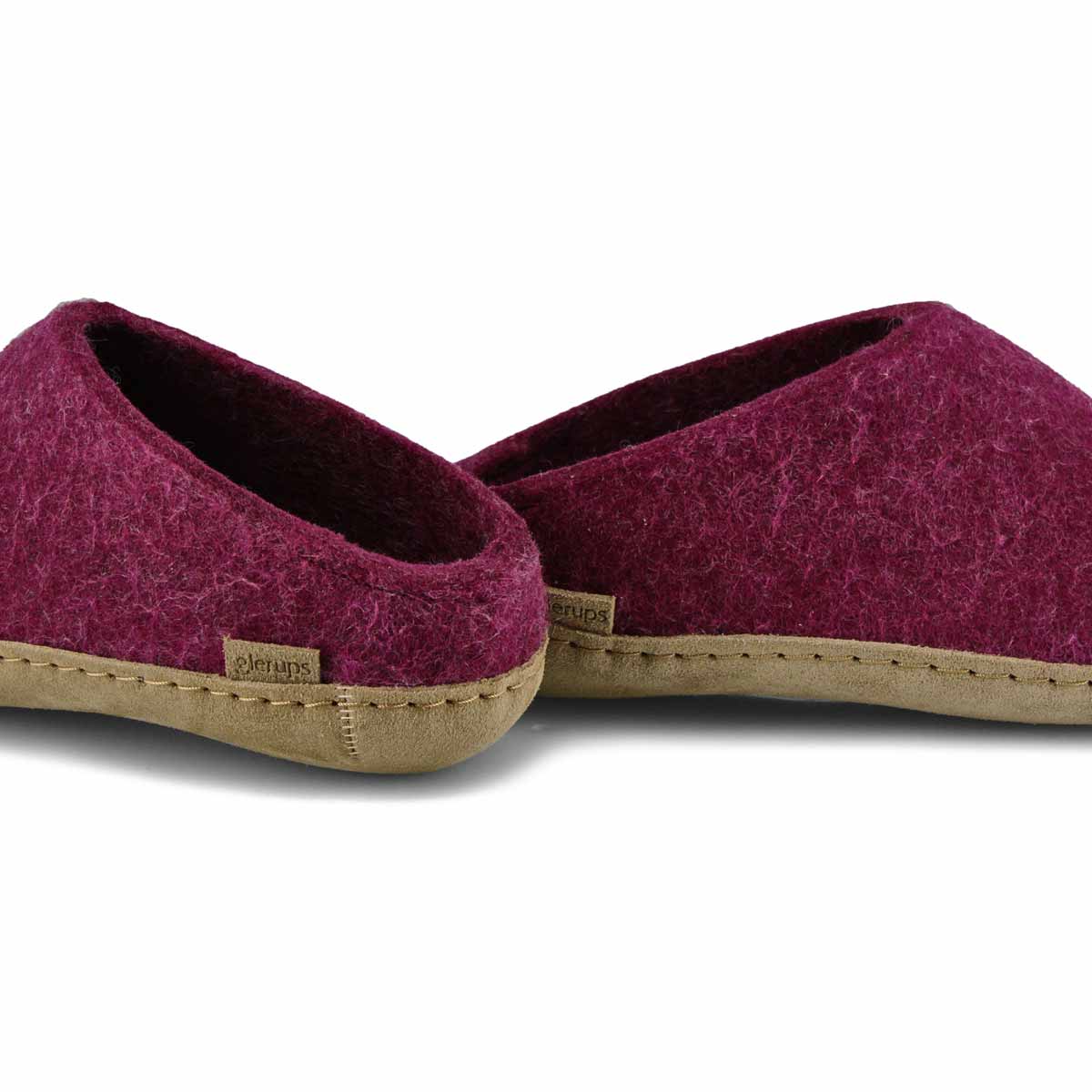 Women's Model B Open Back Slipper - Cranberry