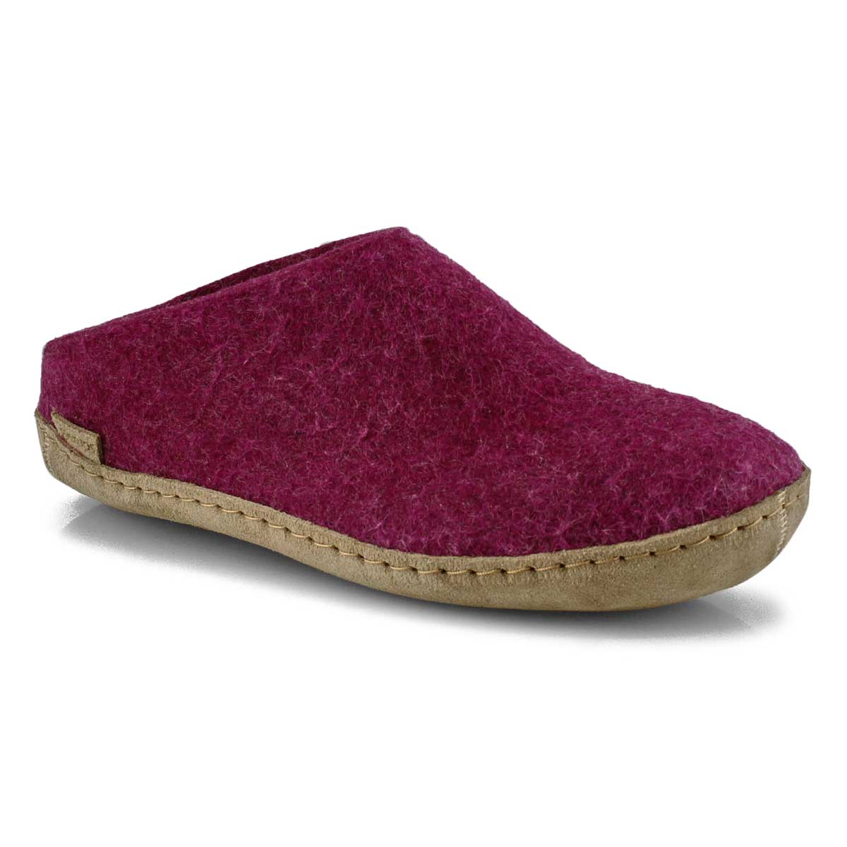 Women's Model B Open Back Slipper - Cranberry