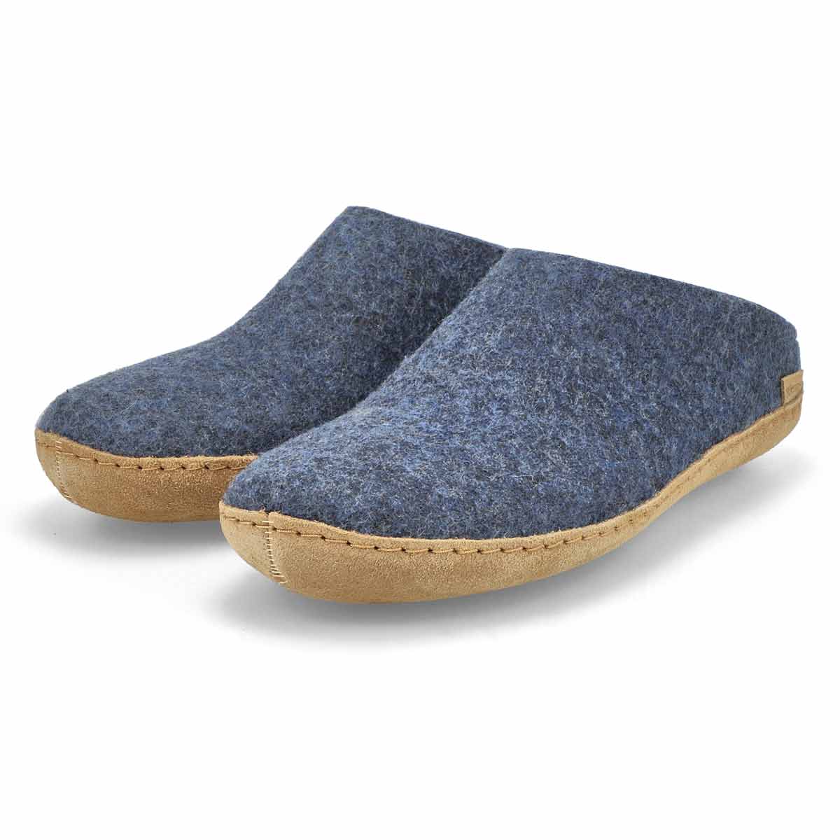 Women's Model B Open Back Slipper - Denim