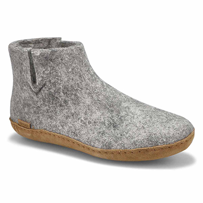 Lds Model G Boot Slippers - Grey