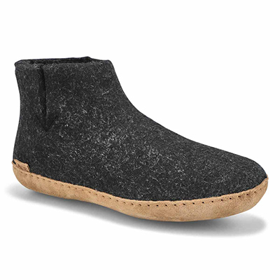 Mns Model G Boot Slippers- Charcoal