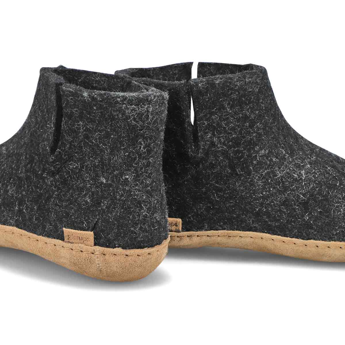 Women's Model G Boot Slipper - Charcoal