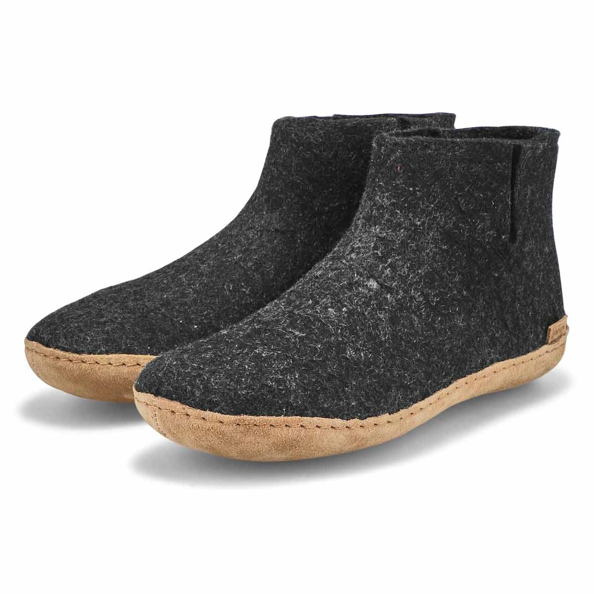 Women's Model G Boot Slipper - Charcoal