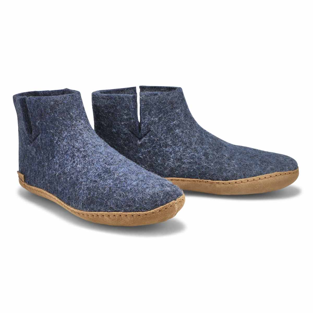 Pantoufles-bottines MODEL G, denim, hommes