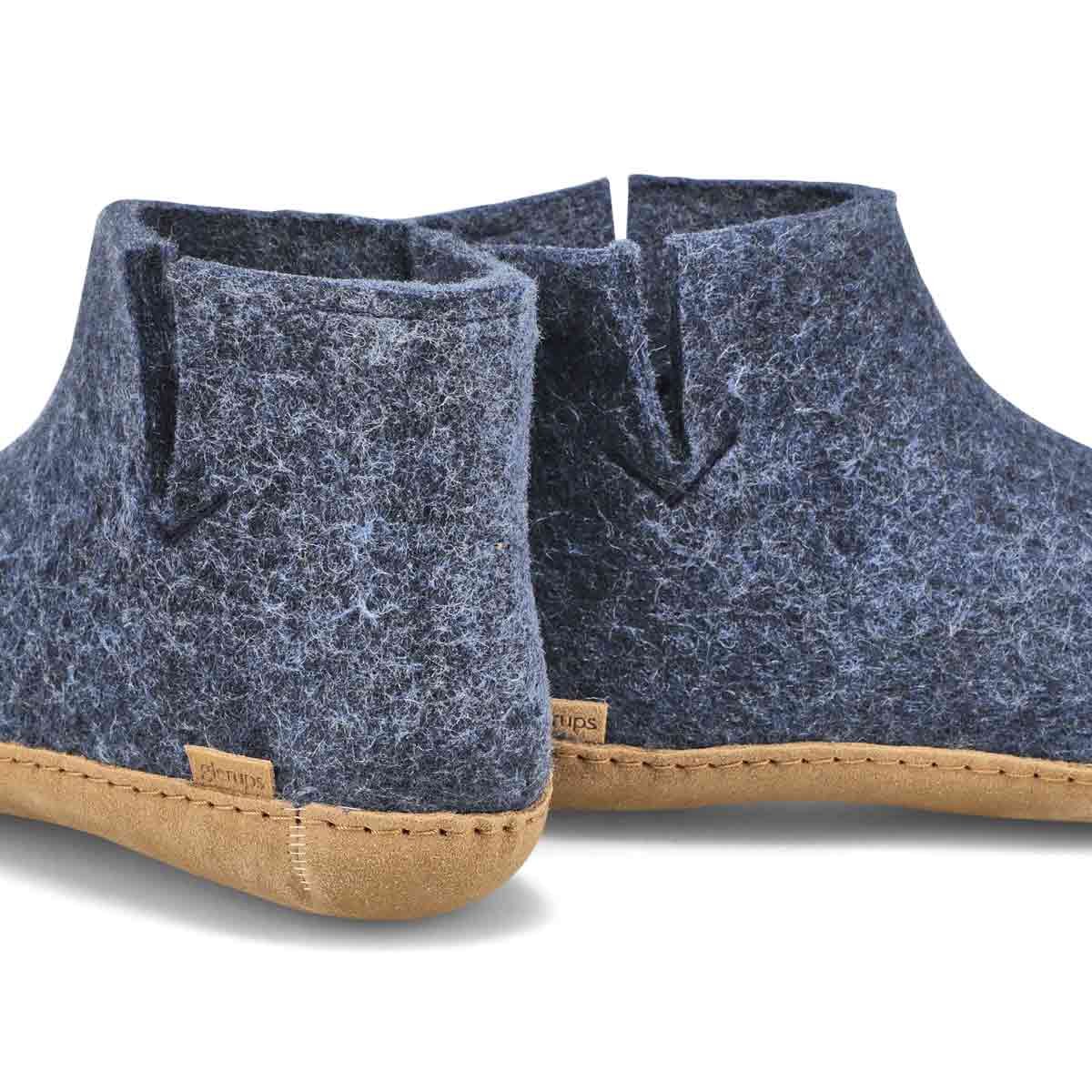 Pantoufles-bottines MODEL G, denim, hommes