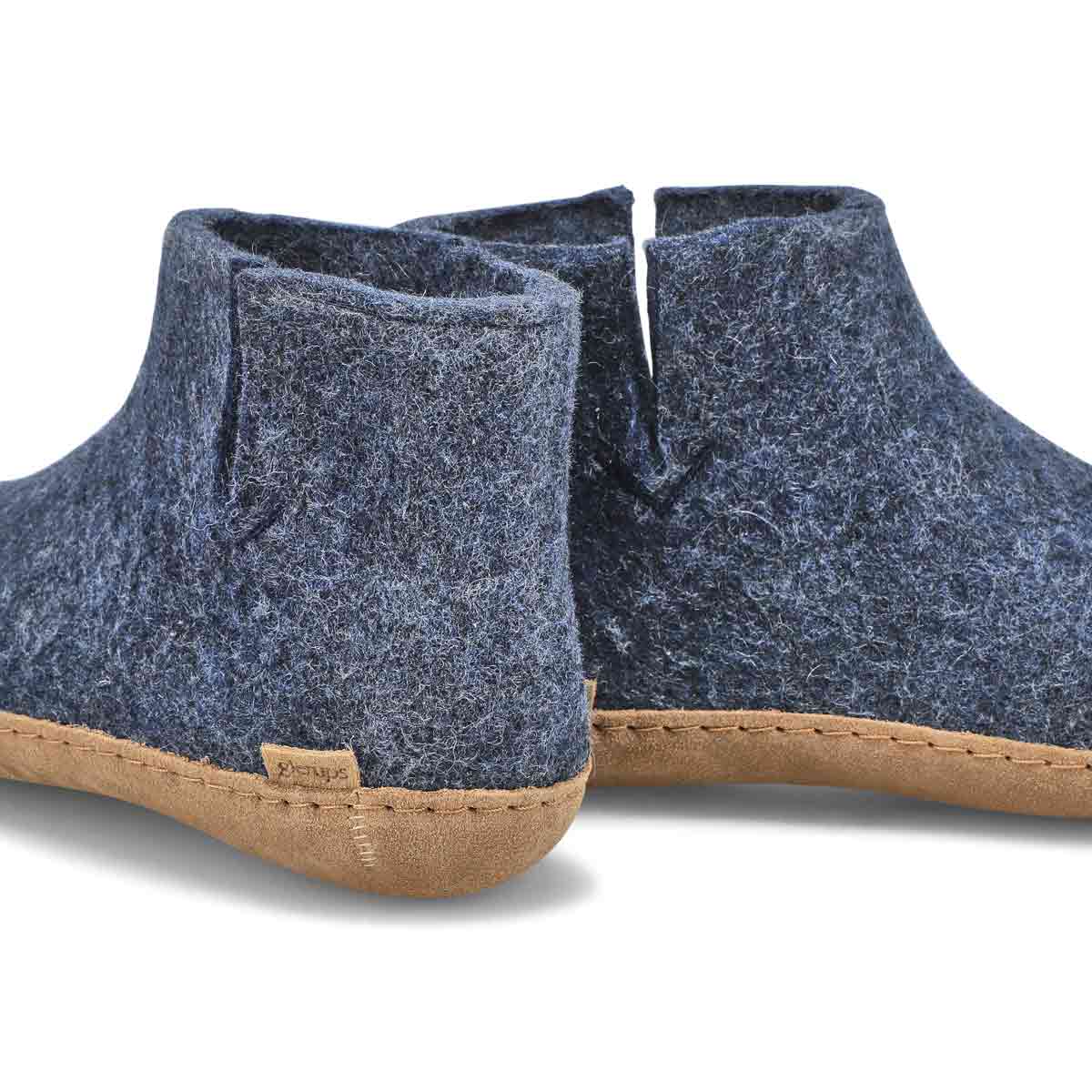 Pantoufles-bottines MODEL G, denim, femmes