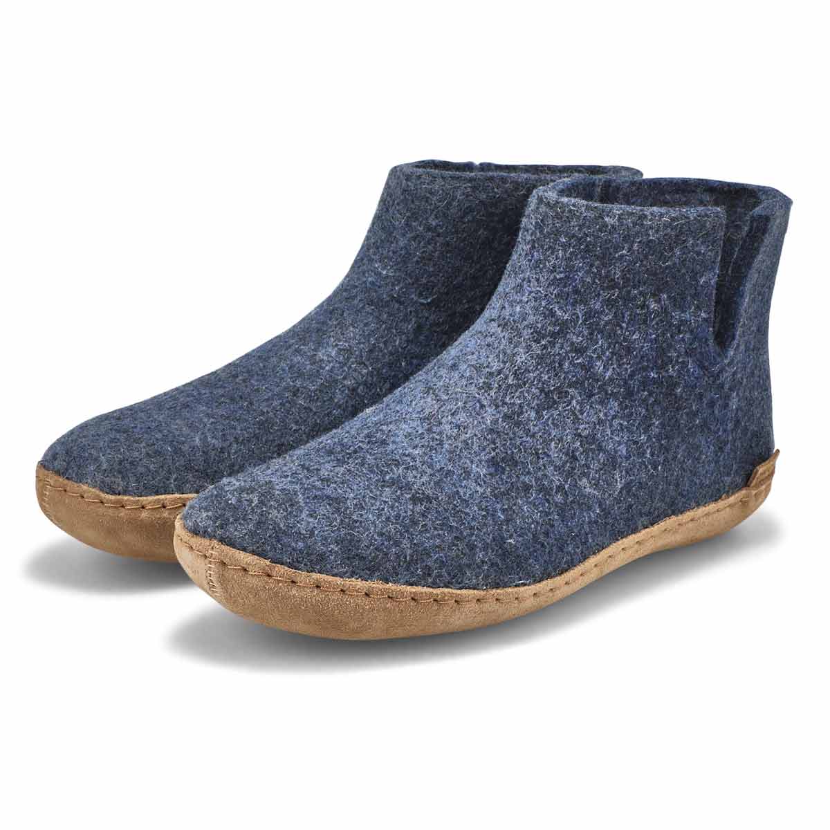 Pantoufles-bottines MODEL G, denim, femmes