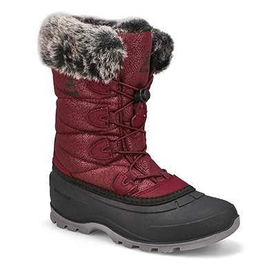 Lds Momentum 3 Waterproof Winter Boot - Burgundy