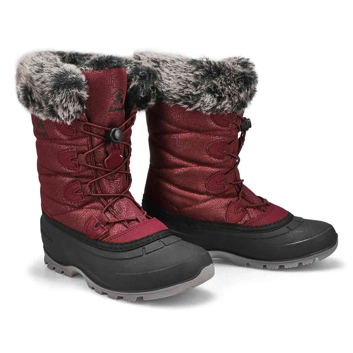 Women's Momentum 3 Waterproof Winter Boot - Burgundy