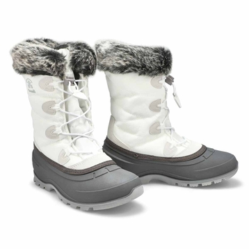 Botte d'hiver imperméable MOMENTUM 3, blanc, femme